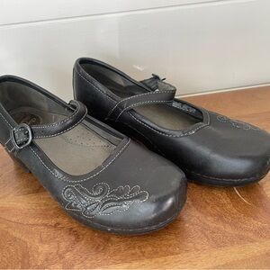 Dansko Black Mary Jane Shoes